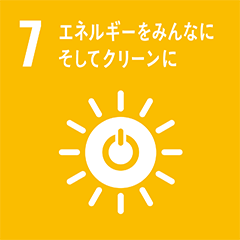 Goal 7 : エネルギーをみんなに そしてクリーンに